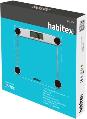 Bascula Ba�o Bb-70c 180 kg Habitex